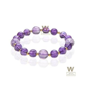 【w-jewelry】獨家設計紫水晶手鍊(11040543)