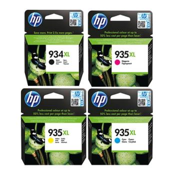 HP 934XL+935XL 四色高容量墨水匣 適用HP OfficeJet Pro 6230/6830/6835