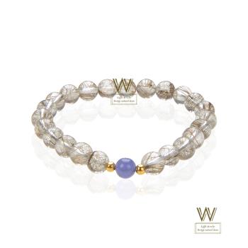 【w-jewelry】全美典藏銀鈦手鏈(11040545)