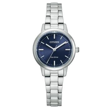 CITIZEN星辰 光動能 簡約時尚星空藍女性腕錶 EM0930-58L