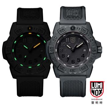 LUMINOX 雷明時NAVY SEAL 3500全新海豹2代系列腕錶-黑x黑時標/45mm A3501.BO