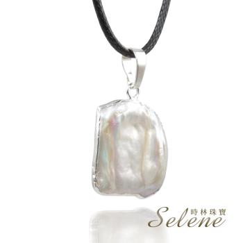 【Selene】簡約風變形珍珠項鍊(限量特價商品)