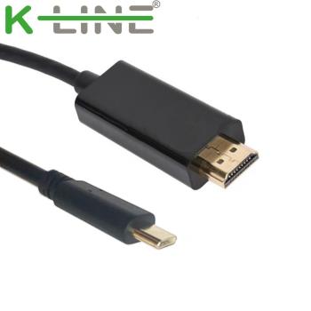 K-Line 4K 高畫質 Type-c to HDMI 影音轉接線1.8M