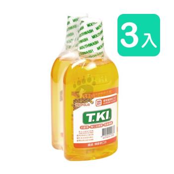 (買一送一)T.KI 鐵齒蜂膠漱口水 350ml (3組)