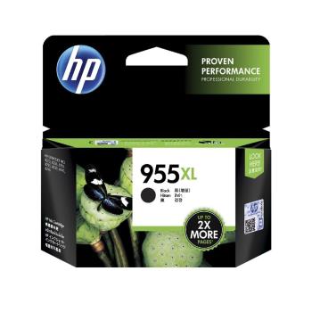 HP 原廠 955XL (L0S72AA) 高印量黑色 墨水匣 適用 OJ Pro 7720/7740/8710/8720/8730/8740