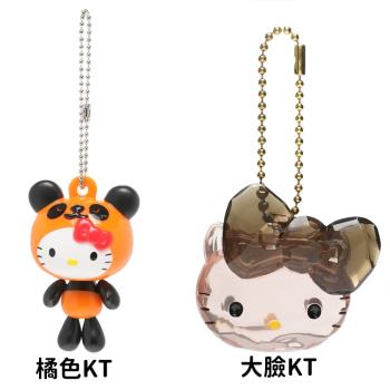 HELLO KITTY凱蒂貓變身熊貓鑰匙圈包包掛飾吊飾 022473/150497【卡通小物】