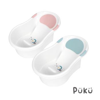 【PUKU藍色企鵝】 mini浴盆 水色/紅色