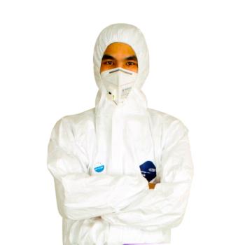 DP01美國杜邦Tyvek實驗室專業全白限次防護衣