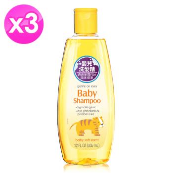Lucky Super Soft嬰兒洗髮精12oz/355ml x3瓶