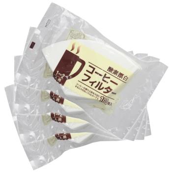 【日本KANAE】梯型漂白101濾紙400枚入