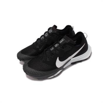Nike 慢跑鞋 Zoom Terra Kiger 7 男鞋 越野 路跑 氣墊 避震 React科技 黑 白 CW6062-002 [ACS 跨運動]