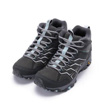 MERRELL MOAB FST 2 MID GORE-TEX 多功能運動鞋 灰/青綠 ML500094 女鞋