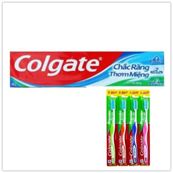【Colgate 】三效合一牙膏(180g)*6+【Colgate 】*12牙刷