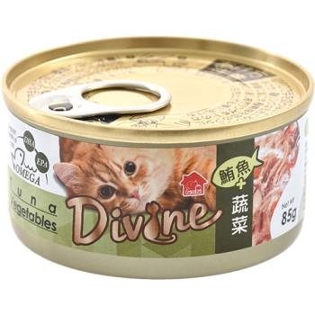 沛奇-海味饗宴貓餐罐4號(鮪魚+蔬菜)85g x24罐組(323752)_(貓罐頭)