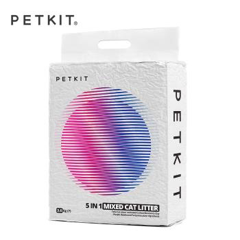 Petkit 佩奇 5合1活性碳混合貓砂.豆腐砂7L(4包組)