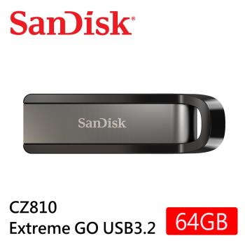 SanDisk CZ810 Extreme GO 64GB隨身碟 USB USB3.2