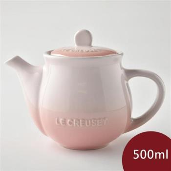 【Le Creuset】輕荷漫舞系列 茶壺 貝殼粉