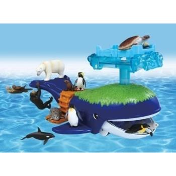 TOMICA 冒險鯨魚島遊戲組 AN89576 多美動物園