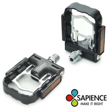 SAPIENCE 專利磁吸式折疊踏板 鋁合金培林踏板(YP-126)