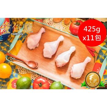 【御正童仔雞】國產優質雞肉 棒棒腿425g(雞腿) x11包組