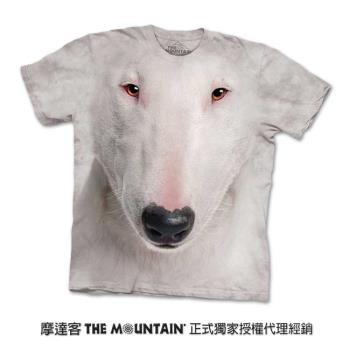 【摩達客】美國進口The Mountain 自然純棉系列  牛頭梗犬臉 T恤