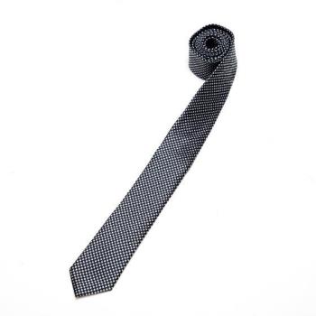 ANG LONG 質感黑色小方塊領帶