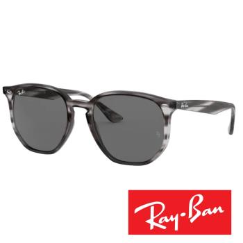 【RayBan 雷朋】時尚造型帥氣太陽眼鏡(黑灰 #RB4306F-6430/87)