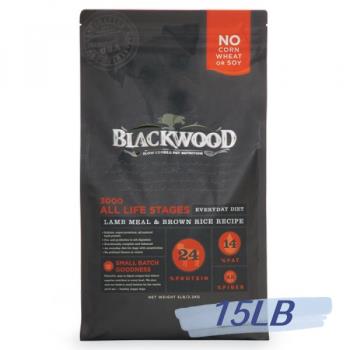 BLACKWOOD 柏萊富 特調全齡犬配方(羊肉+糙米+雞肉)15lb - BL04015_(狗飼料) 