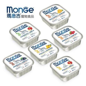 Monge瑪恩吉 MONO蔬果 無穀主食犬餐盒(150g/24入組)