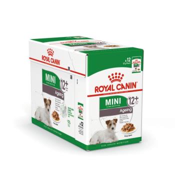 法國皇家SHNW小型老犬12+濕糧 MN+12W 85GX12/盒