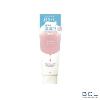 日本BCL 彈潤蜜桃保濕潔顏乳150g/3入