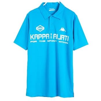 KAPPA義大利型男KOOLDRY吸濕排汗POLO衫 珊瑚藍A276-2103-5