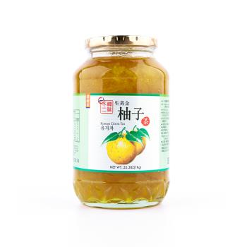 【韓味不二】生黃金柚子茶1kg-沖泡即飲