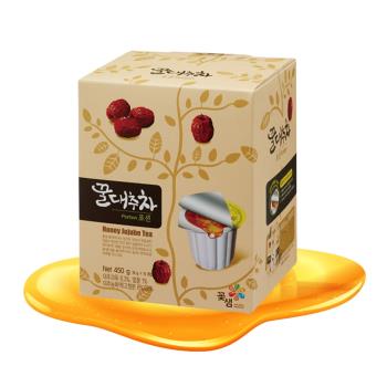 【韓味不二】花泉蜂蜜紅棗茶球30g*15入-韓國進口