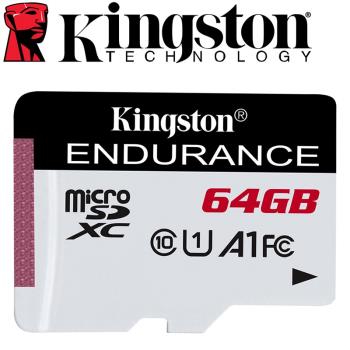 Kingston 金士頓 64GB microSDHC U1 A1 C10 高效耐用 記憶卡 SDCE/64GB