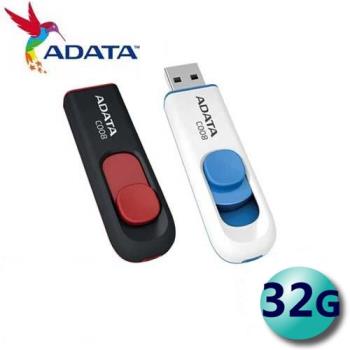 ADATA 威剛 32GB C008 USB2.0 滑動式 隨身碟