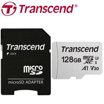 Transcend 創見 300S 128GB microSDXC U3 A1 V30 記憶卡