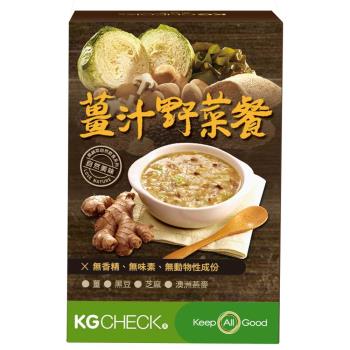 【聯華食品 KGCHECK】薑汁野菜代謝餐(6包/盒)