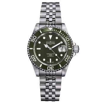 DAVOSA 161.555.07 New Ternos Ceramic 200米水鬼系列陶瓷框潛水腕錶-綠水鬼/40mm