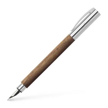 Faber-Castell 成吉思汗AMBITION系列胡桃木鋼筆