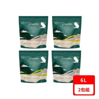 Nurture PRO天然密碼-100%天然豆腐砂6L(2.8KG) X2包組(下標數量2+贈神仙磚)