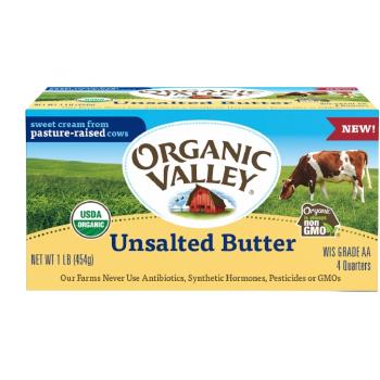 【布緯食聊】Organic Valley有機無鹽奶油