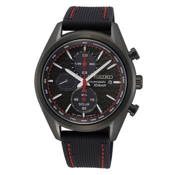 SEIKO 精工 CS 喬治亞羅設計 計時手錶-41mm(V176-0BH0C SSC777P1)