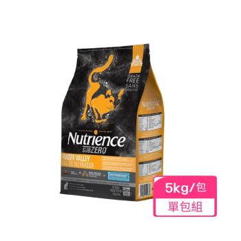 Nutrience紐崔斯-SUBZERO黑鑽頂極無穀貓糧+凍乾(火雞肉+雞肉+鮭魚)5kg
