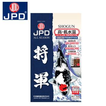 JPD 日本高級錦鯉飼料-將軍_高低水溫(10kg-L)