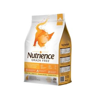 Nutrience紐崔斯-無穀養生貓糧 (火雞+雞肉+鯡魚) 5kg (下標數量2+贈神仙磚)