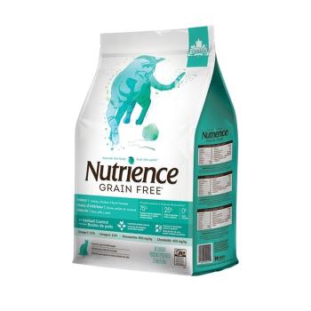Nutrience紐崔斯-無穀養生室內貓糧(火雞肉+鴨肉+雞肉)2.5kg/包(單入組)下標*2送神仙磚
