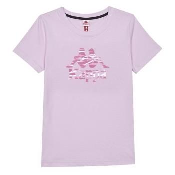 KAPPA義大利 舒適時尚女短袖針織圓領T恤 粉紅 32191XWXLB