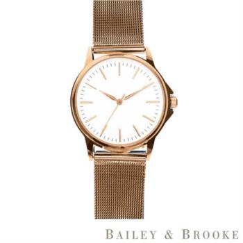 【Bailey & Brooke】愛爾蘭精品 頂級時尚手錶(116535)