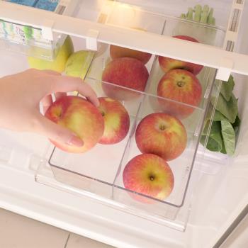 四格冰箱抽屜式收納盒 儲物盒 冰箱保鮮盒 蔬果盒